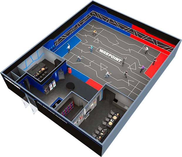 WARPOINT ARENA floor plan